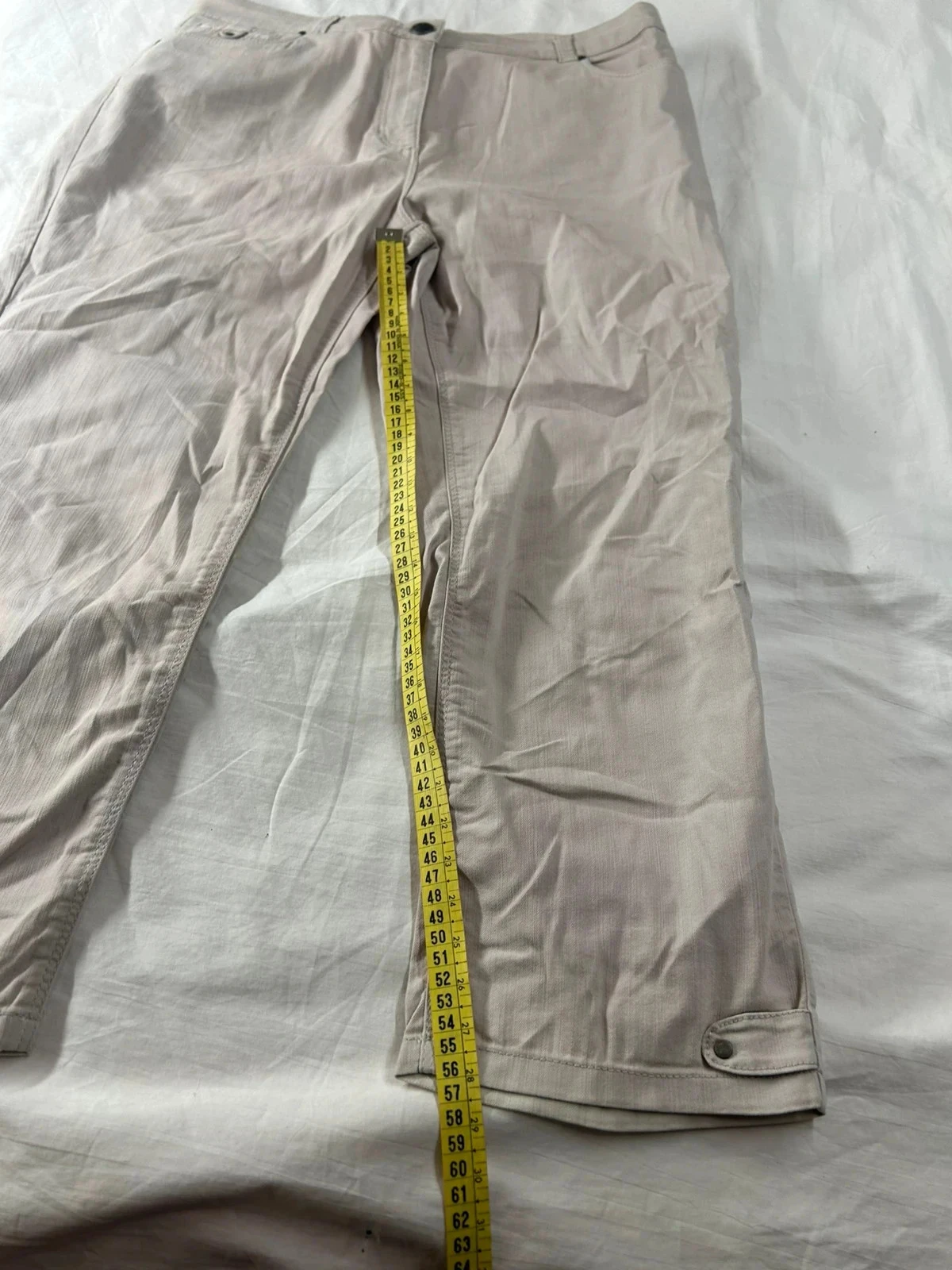White beige Armand Thiery straight cut jeans – photo 6